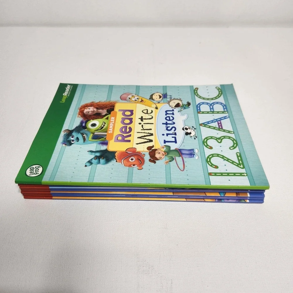 Leap Frog Tag Early Reader Books‎ Lot Of 7  Consonants & Short Vowels & More